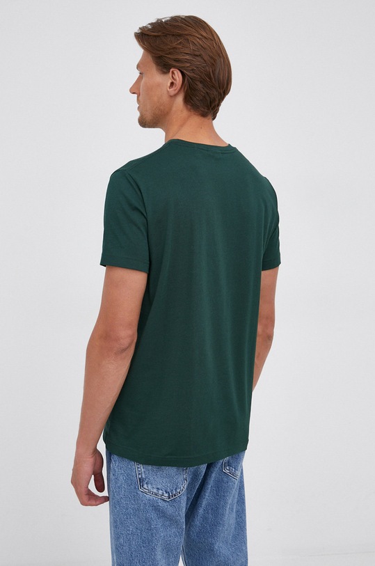 Odzież Gant t-shirt bawełniany 234100 234100 zielony