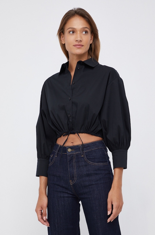 XT Studio Koszula X221WT1004W40801 czarny ZW21