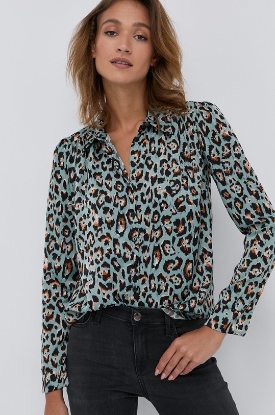 Nissa Koszula regular zielony C12593