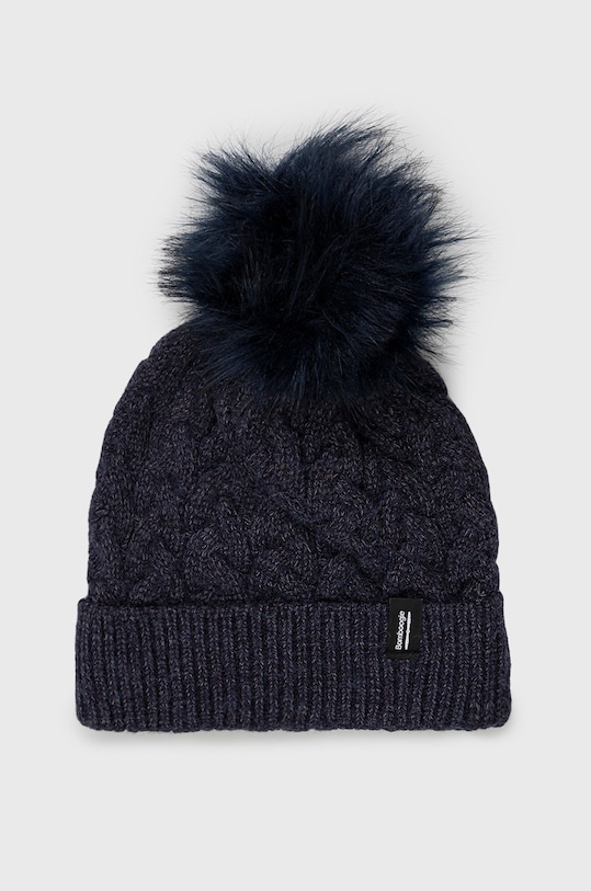 Bomboogie Czapka z domieszką wełny z domieszką wełny granatowy LW7248TTRWO