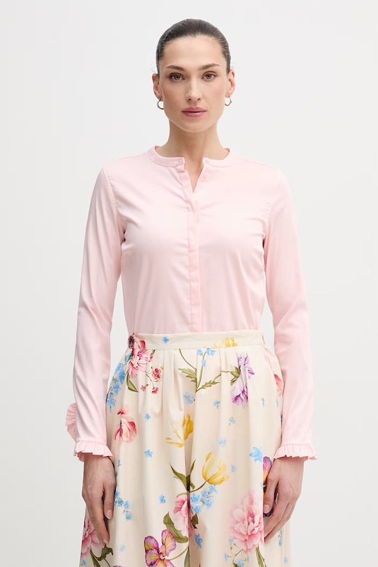 Košile Mos Mosh slim růžová 131731