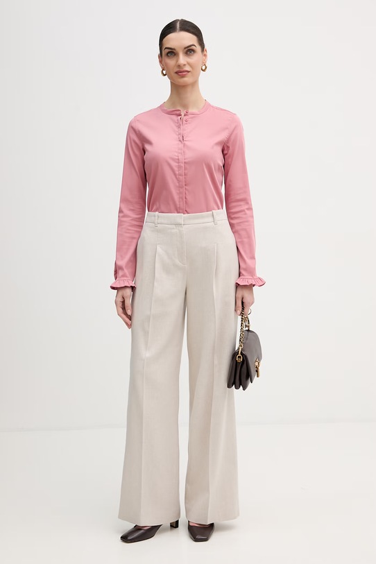 Πουκάμισο Mos Mosh 131731 ροζ SS26