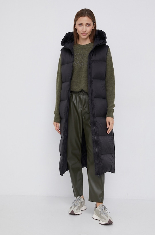 Bomboogie bezrękawnik puchowy pozostałe czarny VW7149TDLC