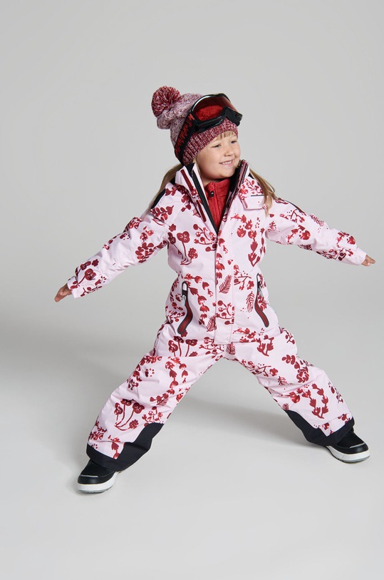 Dětský overal Reima Reach s podšívkou růžová 520266B.Reach.G