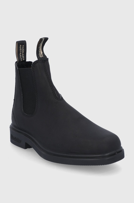 Kožené kotníkové boty Blundstone 063 063.Black černá ZW23