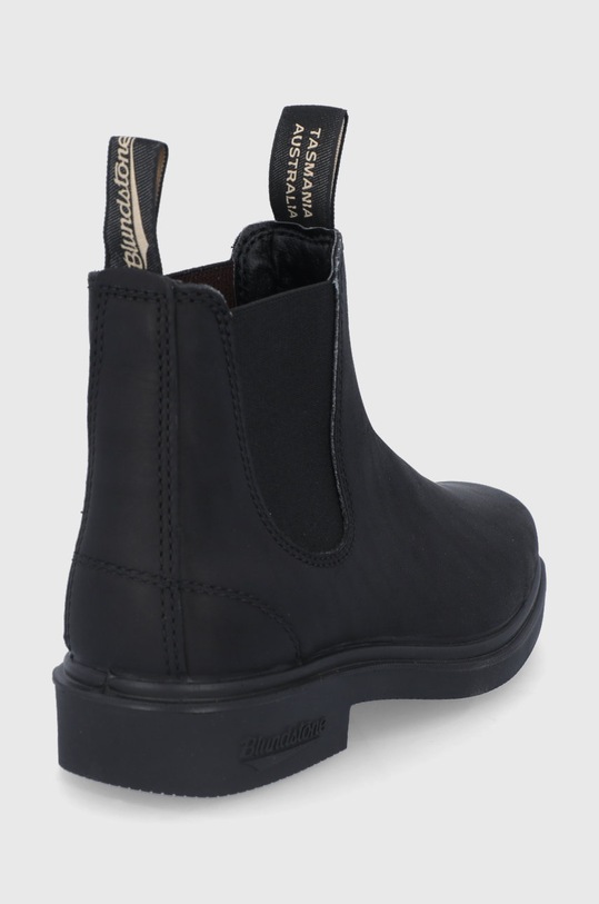 Boty Kožené kotníkové boty Blundstone 063 063.Black černá