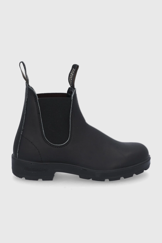 Blundstone Sztyblety skórzane 510 płaski czarny 510.Black