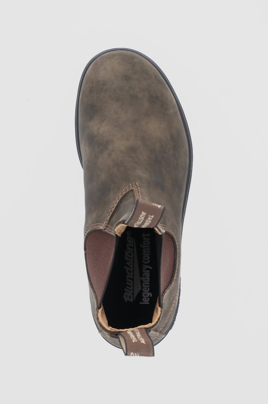 Blundstone Ghete Chelsea de piele 585 maro 585.Brown