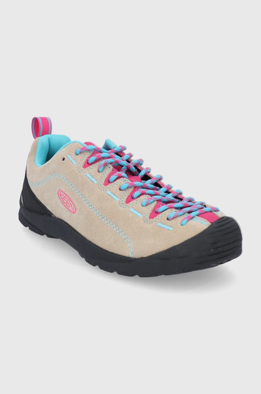 Semišové topánky Keen Jasper 1023978 béžová ZW21