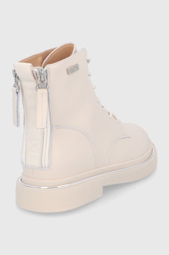 Obuwie GOE - Botki skórzane II2N4015.WHITE beżowy