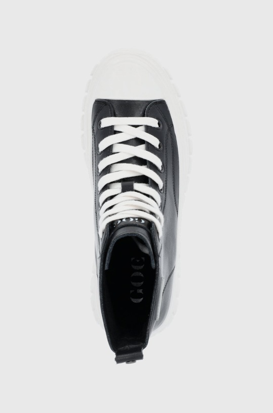 GOE Trampki skórzane czarny II2N4030.BLACK