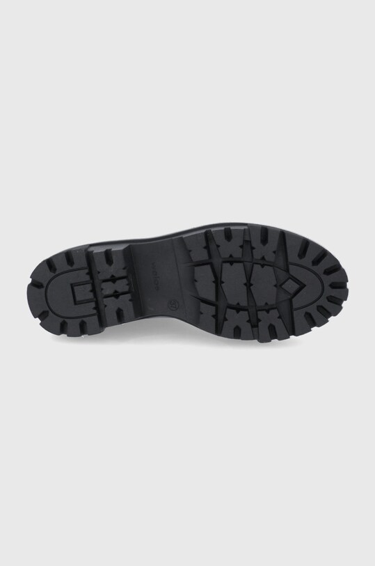 Wojas Ghete Chelsea de piele 5506451 negru