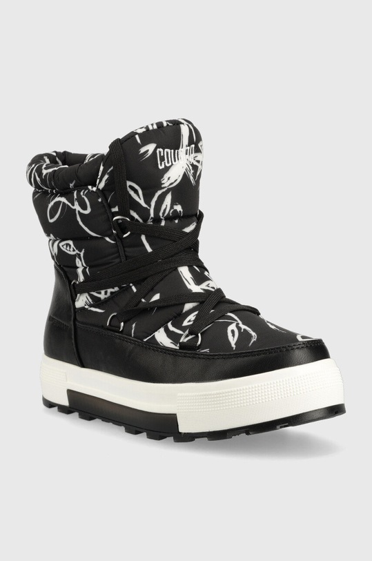 Cougar śniegowce Wink.Nylon.blk.ab czarny ZW22