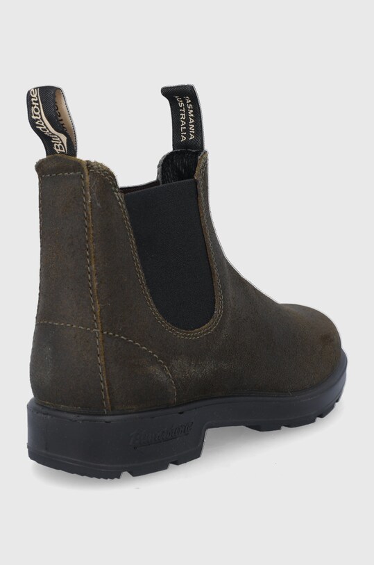 Παπούτσια Δερμάτινες μπότες Τσέλσι Blundstone 1615.Dark.Olive πράσινο