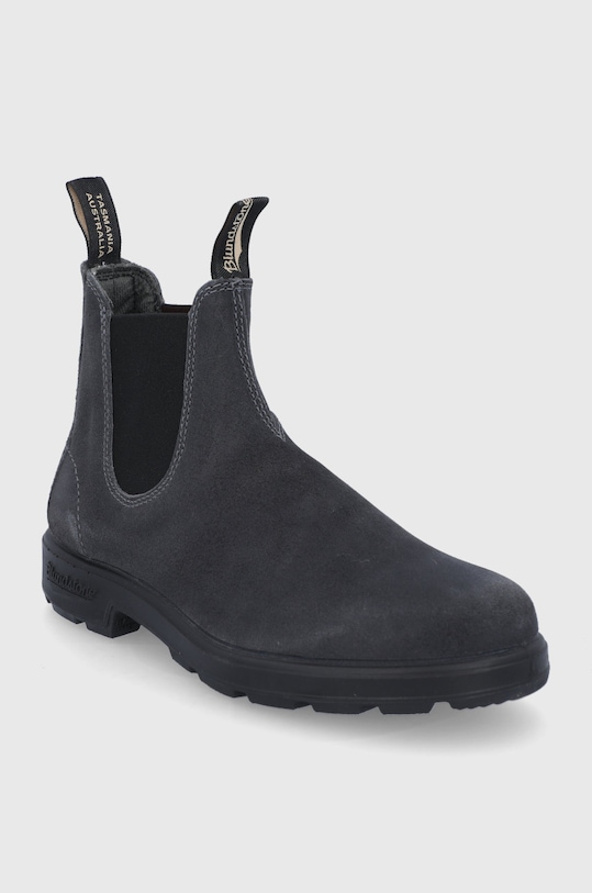 Kožená obuv Blundstone 1910 1910.Steel.Grey sivá ZW24