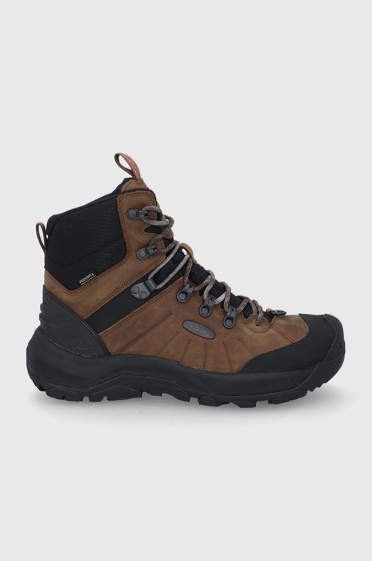 Черевики Keen Revel IV Mid Polar лицьова шкіра коричневий 1024136