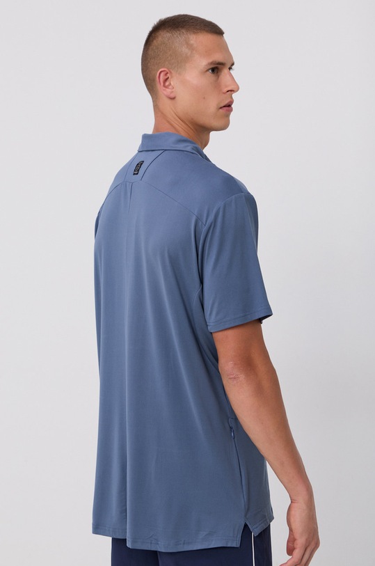 Îmbrăcăminte Wrangler Tricou Polo WA7ADUXZ8 albastru