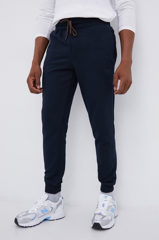 Παντελόνι Cross Jeans βαμβάκι σκούρο μπλε 49035.001