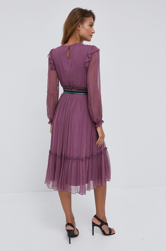 Odzież Nissa Sukienka RC12083 fioletowy