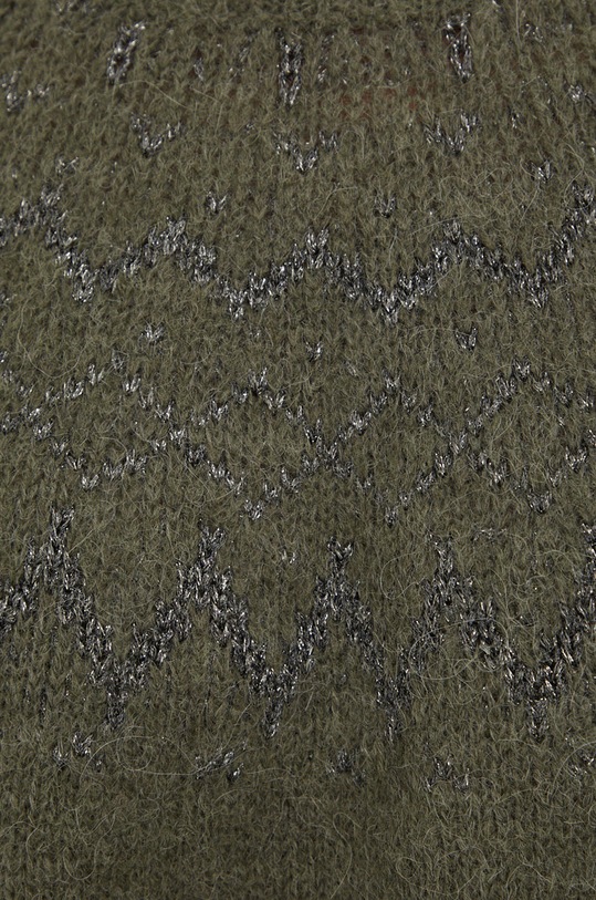 Mos Mosh Sweter z domieszką wełny 139660 zielony