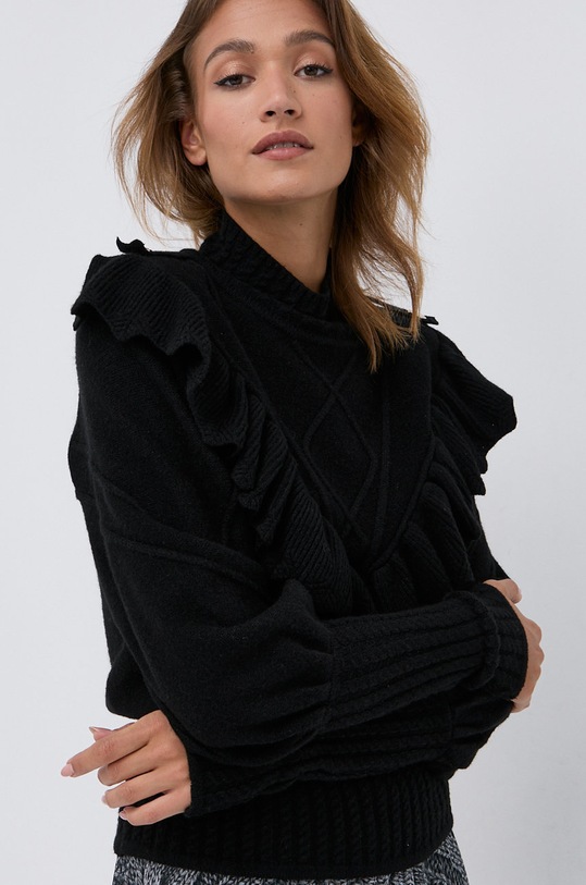 Silvian Heach Sweter czarny PGA21671MA