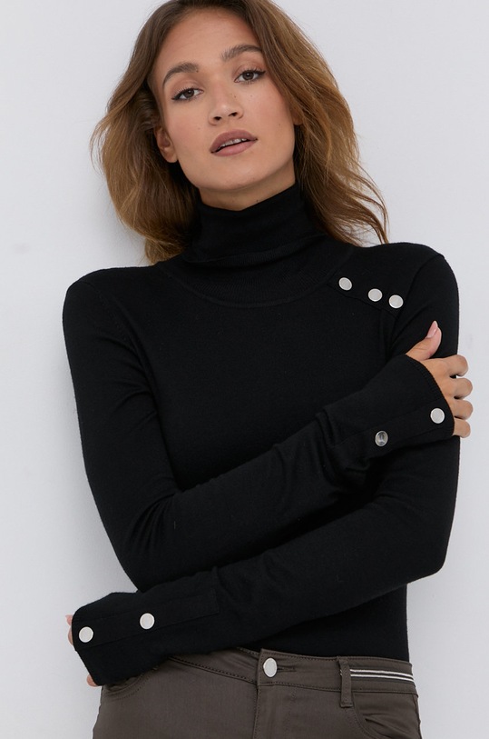 Silvian Heach Sweter pozostałe czarny PGA21181LU