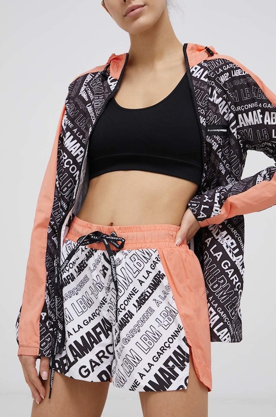 Šortky LaBellaMafia látka oranžová 21600.