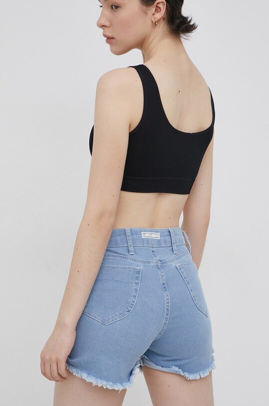 LaBellaMafia pantaloni scurti jeans 22518. albastru ZW21
