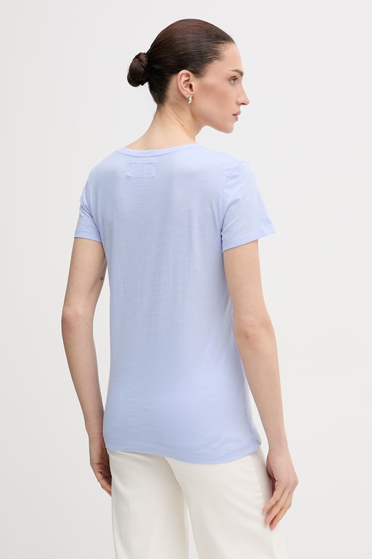 Odzież Mos Mosh t-shirt bawełniany 140930 niebieski