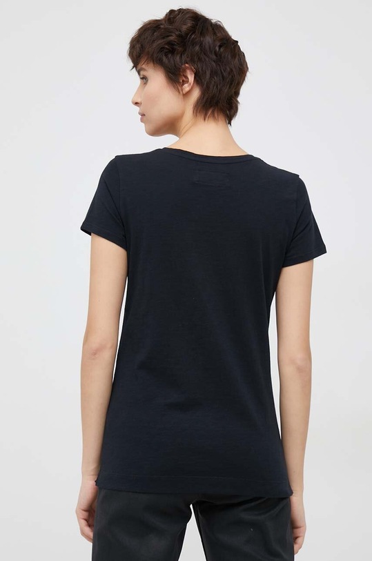 Дрехи Памучна тениска Mos Mosh 140930 черен