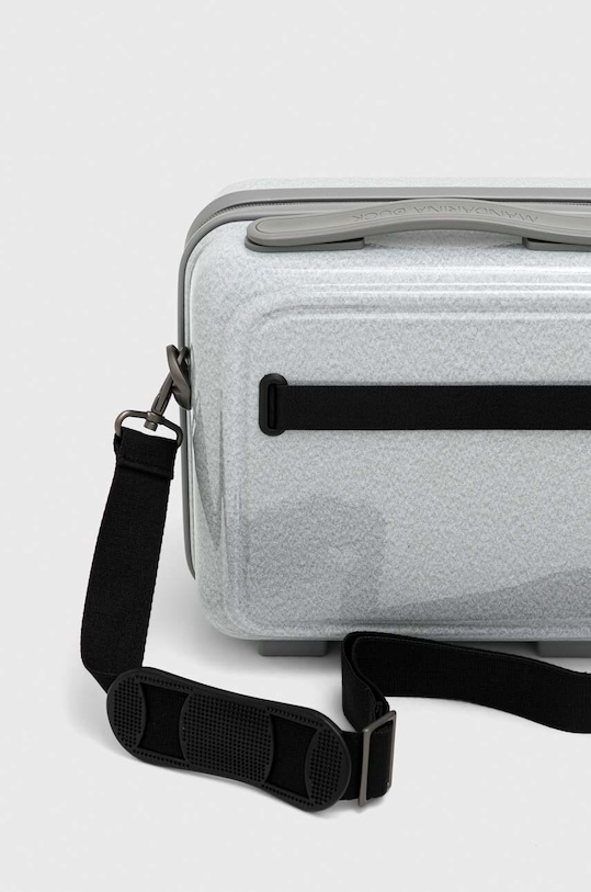 Kozmetická taška Mandarina Duck LOGODUCK+ GLITTER sivá P10GXN01