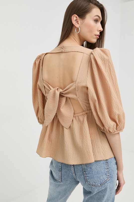 Halenka Notes du Nord hladký béžová 12810