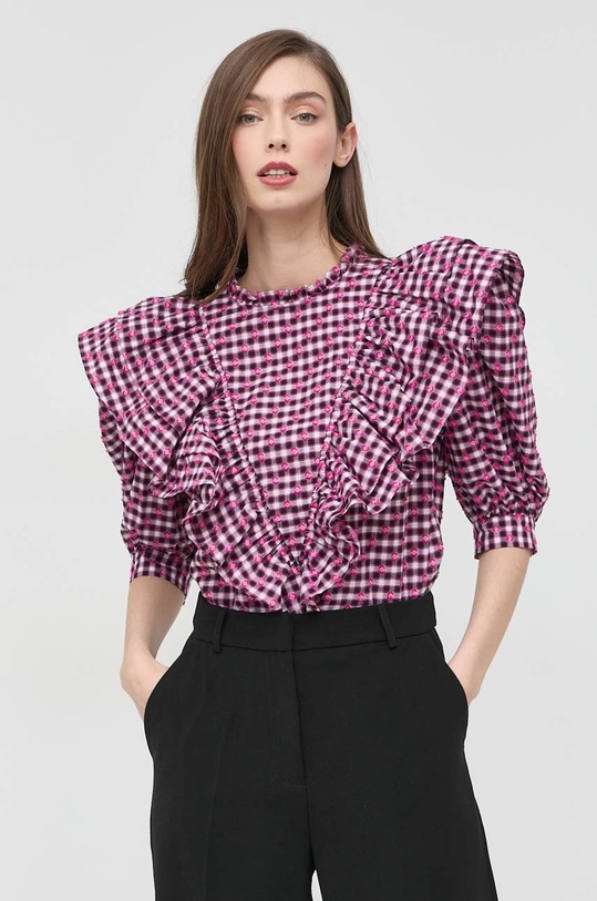 Custommade bluza din bumbac Diga roz 999712247