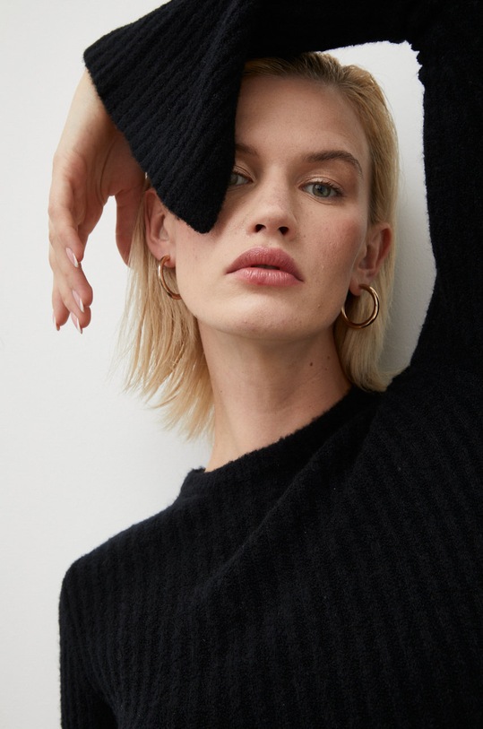 Herskind pulover de lana 4519886 negru