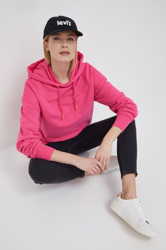 Frieda & Freddies bluza z kapturem fioletowy 7204