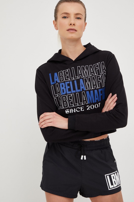 Mikina LaBellaMafia čierna 25472