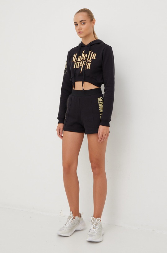 LaBellaMafia bluza 25638 negru ZW22