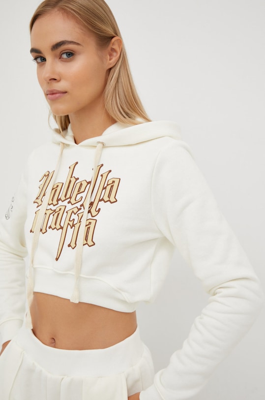 LaBellaMafia bluza pozostałe beżowy 25641