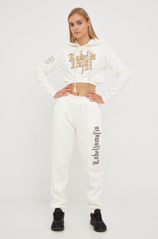 LaBellaMafia bluza 25641 beżowy ZW22