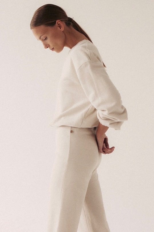 MUUV. bluza SUBTLE COTTON bluza.crop.SUBTLE