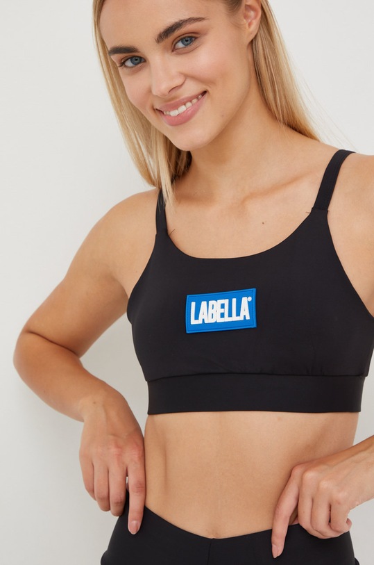 Top in kratke hlače za trening LaBellaMafia črna 25591
