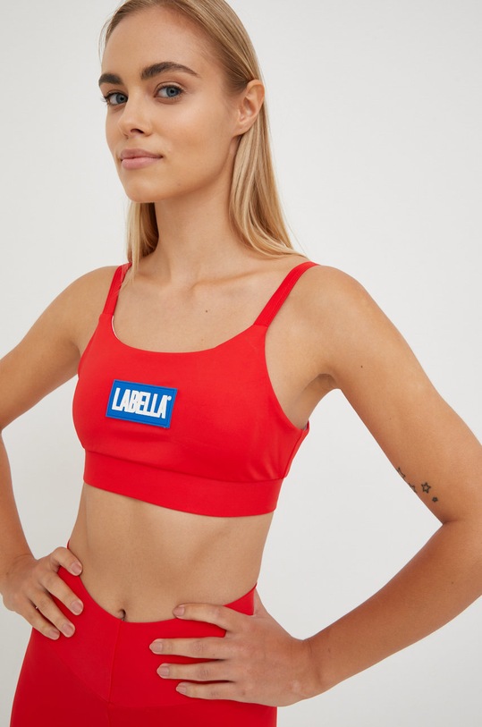 LaBellaMafia top i szorty treningowe 25592 czerwony ZW22