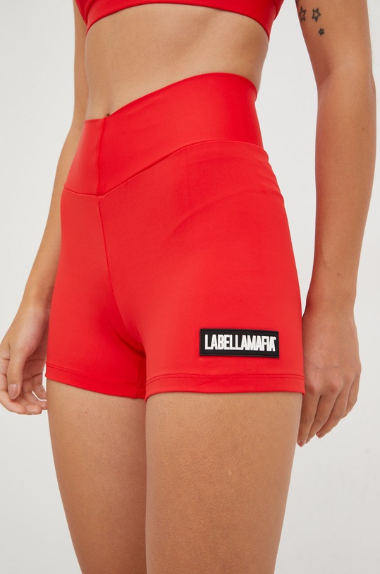 Odzież LaBellaMafia top i szorty treningowe 25592 czerwony