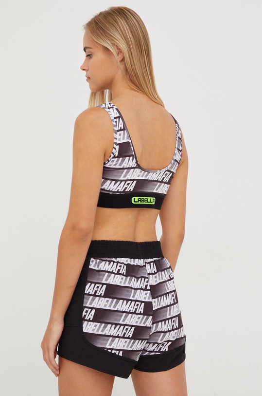 Top a tréninkové šortky LaBellaMafia černá LB.25749