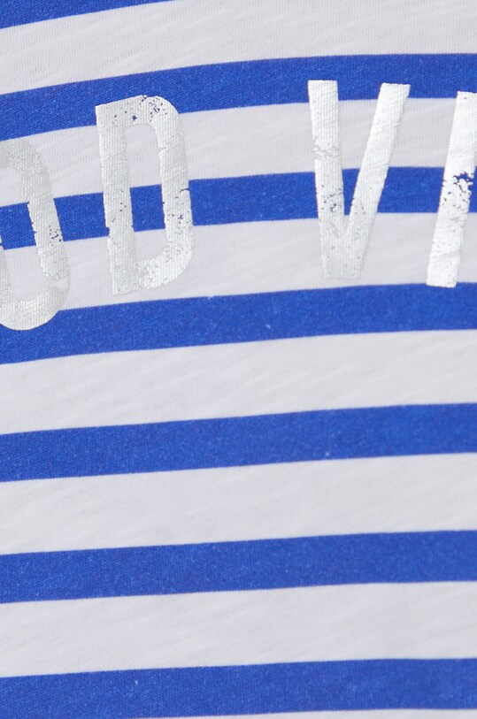 Frieda & Freddies tricou din bumbac 7200. albastru
