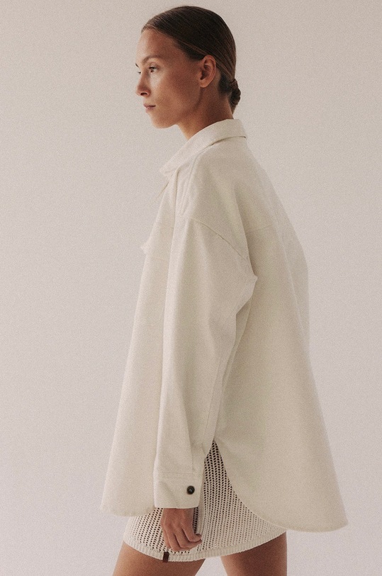 MUUV. camasa din bumbac koszula.oversize.SHAY
