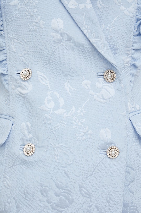 Рокля с коприна Custommade 999412806 син