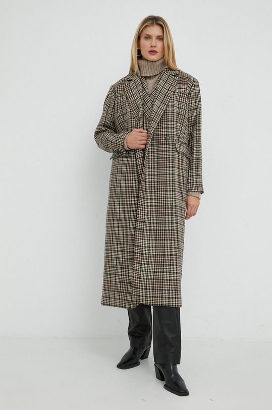 Vuneni kaput Herskind Wanda 4531877 smeđa ZW22