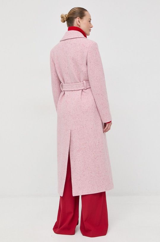 Odzież Beatrice B płaszcz wełniany 22FA2447SALT różowy