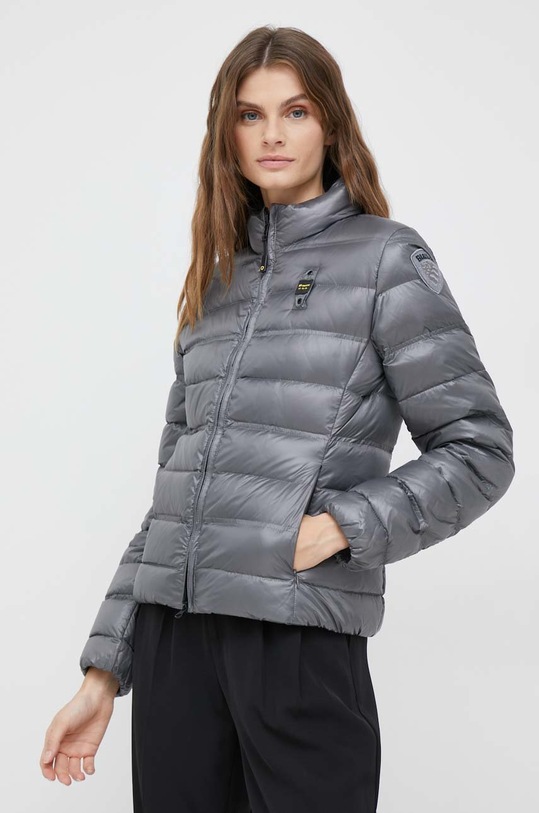 Blauer kurtka puchowa bez kaptura szary BLDC03017